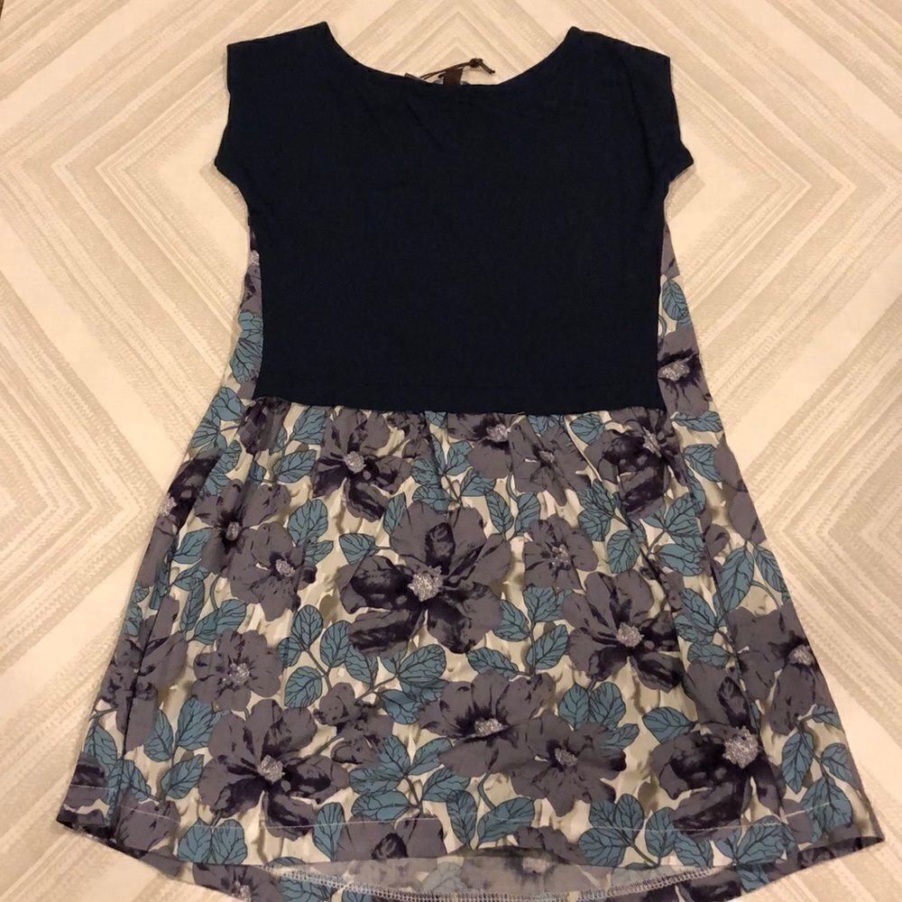 Imoga Girls Short Sleeve Floral Dress